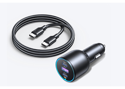 IP6559至為芯支持AC雙口快充輸出的100W車載充電方案芯片